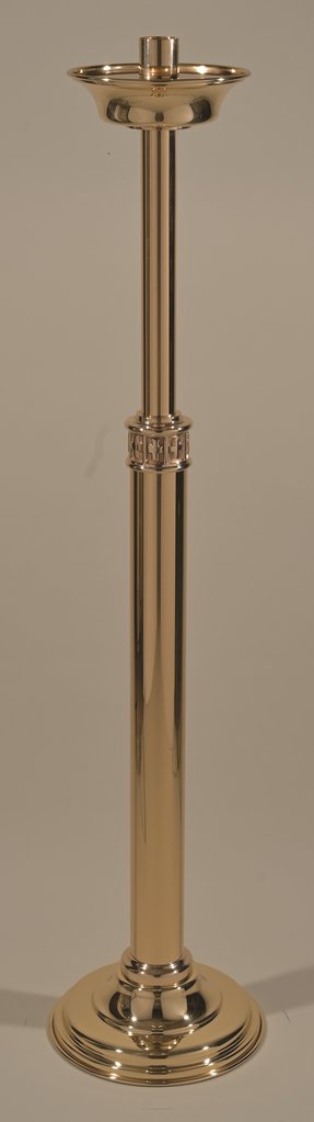 Grand Chandelier de Procession en Bronze : Style 2034 - 44 po H
