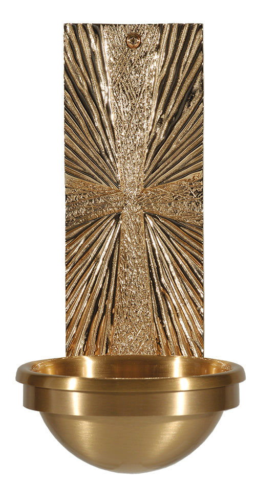 Bronze Holy Water Font: 2030 Style