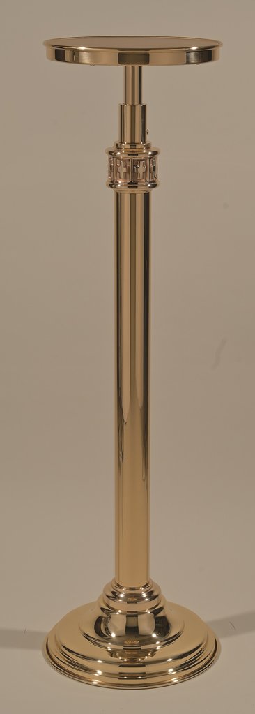 Piedestal réglable en bronze : Style 2034 - Hauteur de 89 à 140 cm