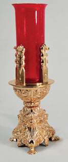 Lampe de Sanctuaire d'Autel en Bronze : Style 2180 - 18.5" H