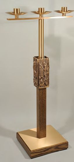 Candelabre de sol 3, 5, 7, bronze clair : modèle 2754