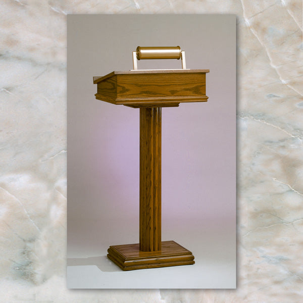 Wood Lectern/Pulpit: 2828 Style - 42" Ht