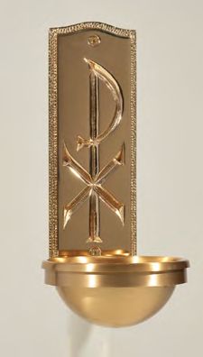 Bronze Holy Water Font: 4054 Style