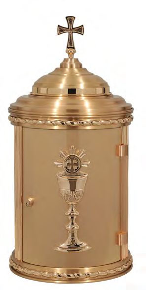 Bronze "Chalice" Tabernacle: 4277 Style - Without Dome