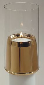 Draft Style Regal Candle Burner/Follower