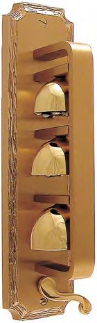 Bronze Sanctuary Pull Bells w/Concealed Mechanism: 5959 Style