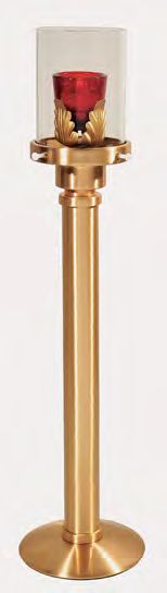 Clear Replacement Globe for Acolyte Candlestick Only - 5" Ht