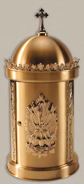 "Pelican" Bronze Tabernacle: Style 6144 - 29" Ht