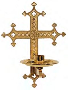 Chandelier de Consécration en Bronze Poli Brillant : Style 6225