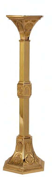 Lampe de sanctuaire sur pied de style polonais très poli : style 6225