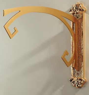 Bronze Sanctuary Lamp Wall Hook Bracket: 7130 Style