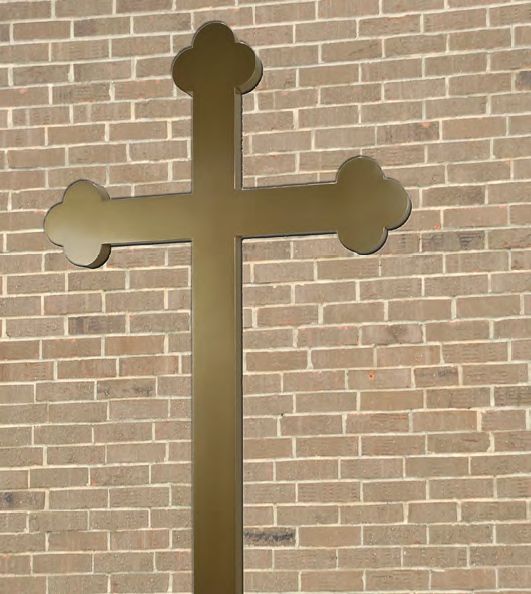 Aluminum Wall Cross