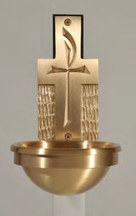 Bronze Holy Water Font: 7745 Style