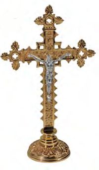 Bronze Altar Crucifix: 8130 Style