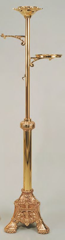 Bronze Censer Stand: 8130 Style - 51" Ht