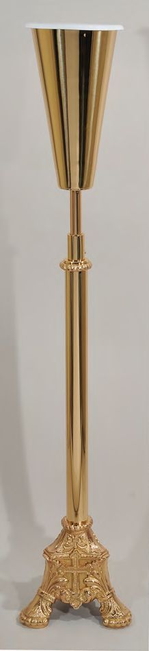 Bronze Adjustable Floor Vase: 8130 Style - Ht 53" to 73"