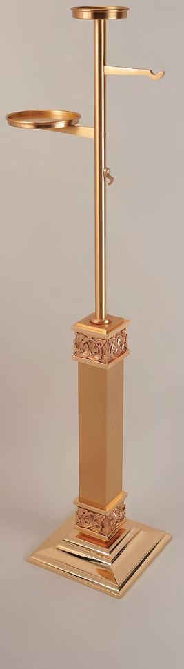 Combination Finish Bronze Censer & Boat Stand: 9035 Style