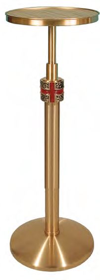 Bronze Adjustable Pedestal Stand: 9013 Style - 31" to 52" Ht