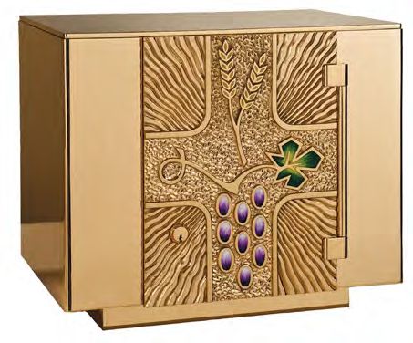 Bronze Wheat and Grape Tabernacle: Style 9780