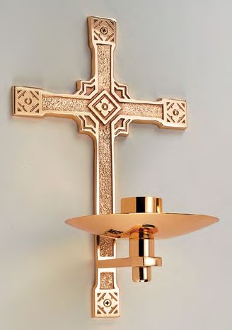 Bougeoir de Consécration/Dédicace en Bronze : Style 9940