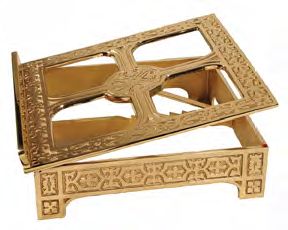 Pupitre réglable en bronze pour Bible/Missel (A) : Style 9942