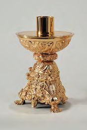 Chandelier d'autel en bronze : Style 2180 - Douille 1 1/2"