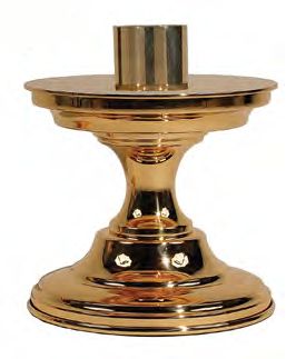 Chandelier d'autel en bronze : Style 4223 - Douille de 1 1/2 po