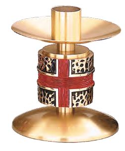 Chandelier d'autel en bronze : Modèle 9013 - Douille de 3,8 cm