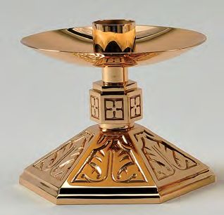 Chandelier d'autel en bronze : Modèle 9942 - Douille de 1 1/2 po