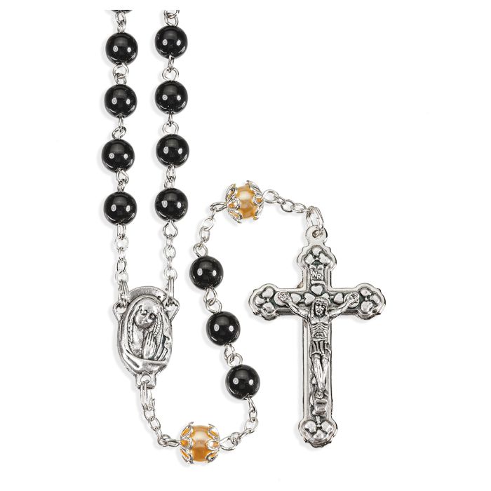 Glass Bead Rosary (6mm)