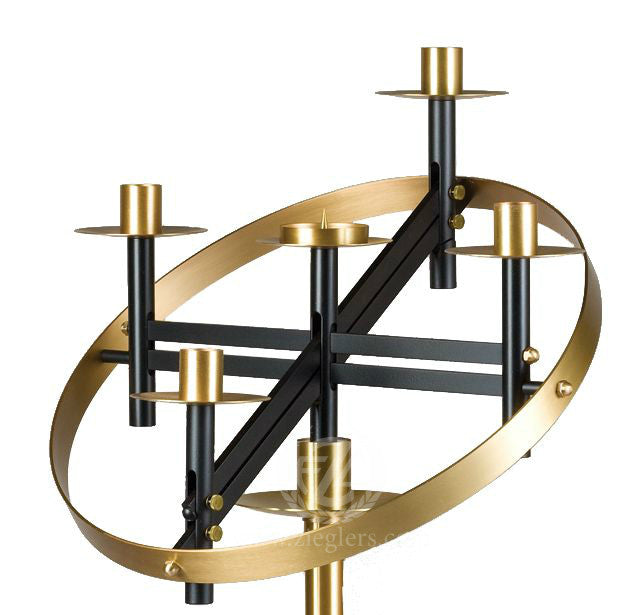 Church Advent Floor Wreath | 21"