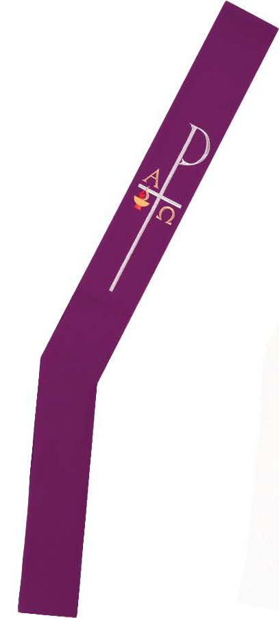 Chi Rho Clergy Overlay/Deacon Stole