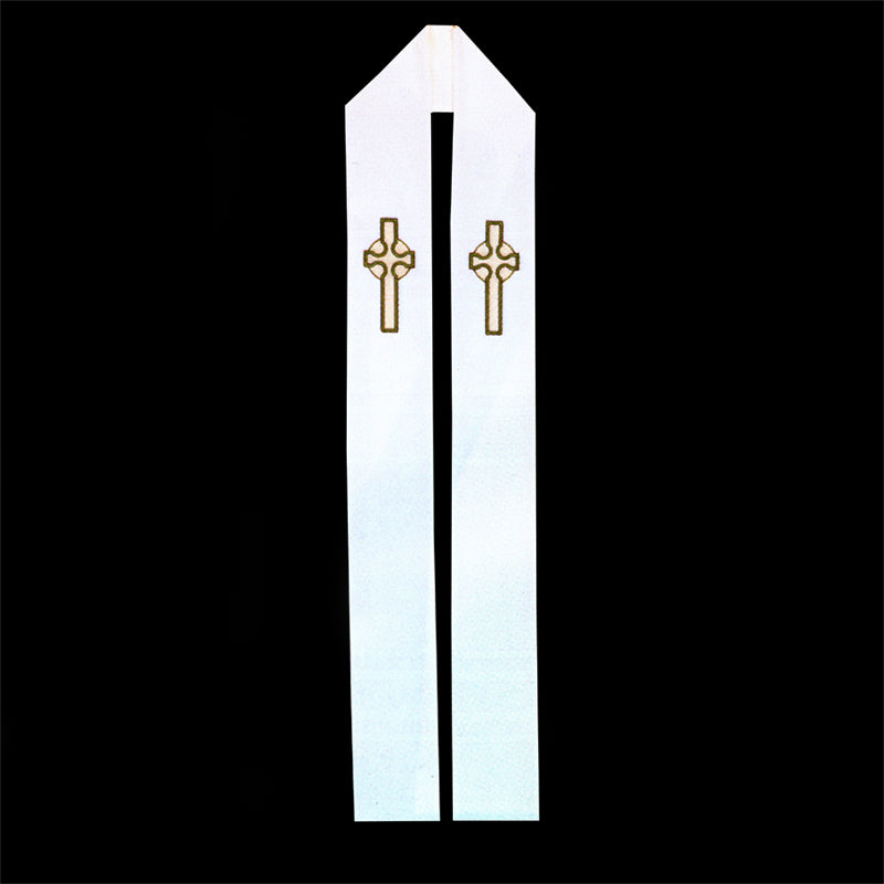 Celtic Cross Clergy Overlay/Deacon Stole (Polyester)