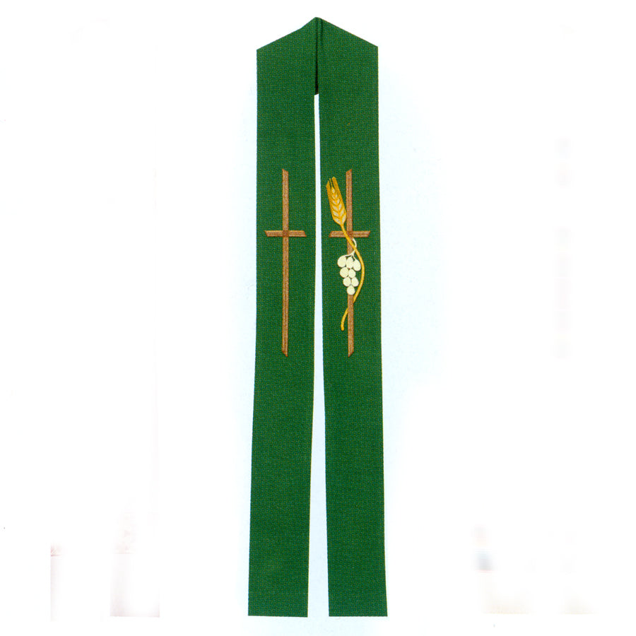 Eucharist Clergy Overlay/Deacon Stole (Polyester)