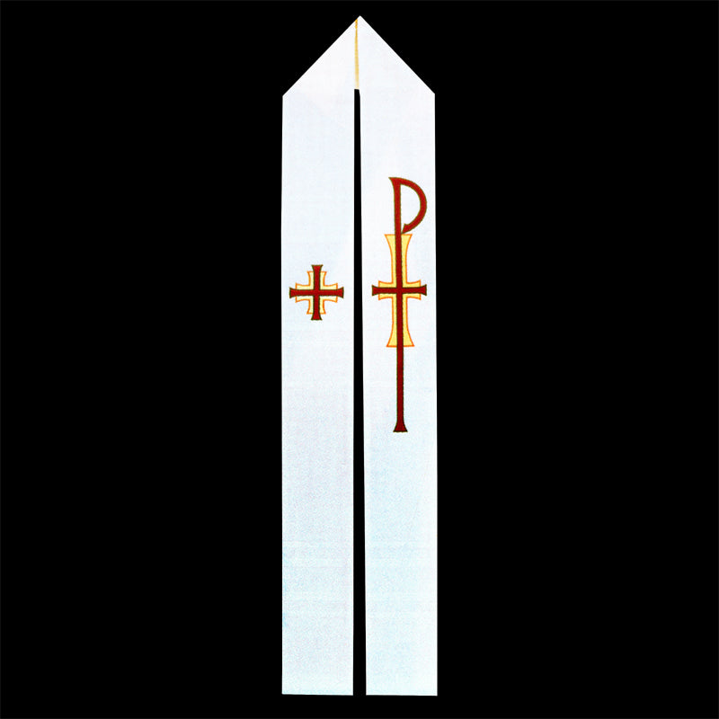 Chi Rho Clergy Overlay/Deacon Stole (Polyester)
