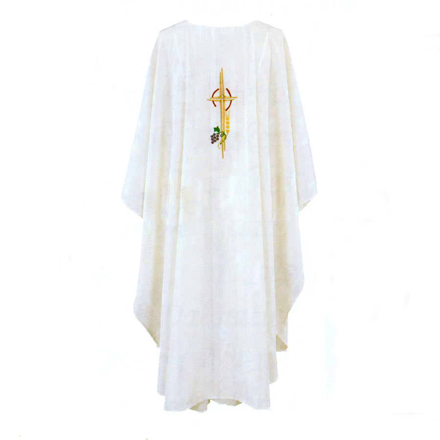 Cross & Grapes Priest Chasuble