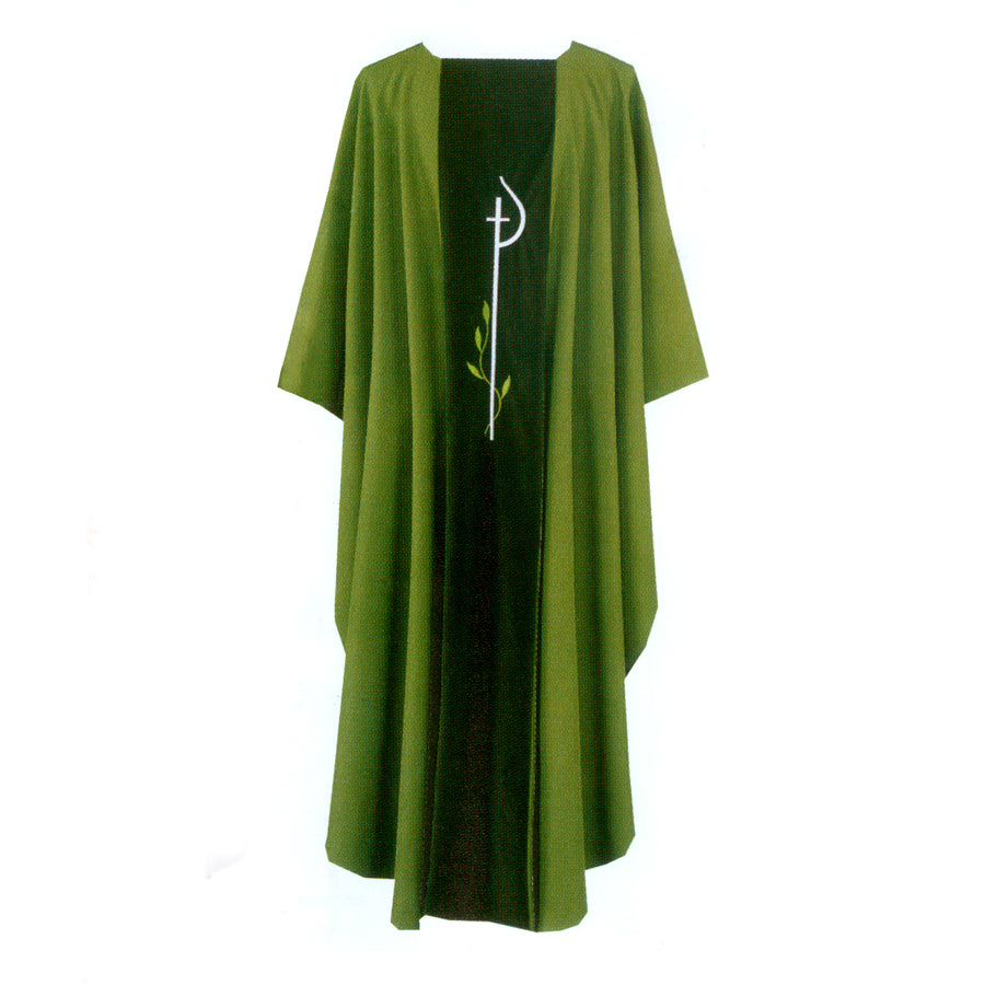 Chi Rho & Velvet Band Priest Chasuble