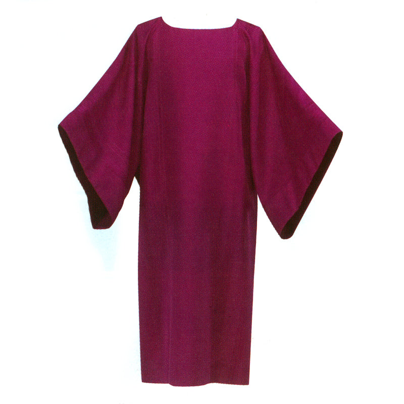 Textured Stripes Deacon Dalmatic - With or Without Rolled Collar