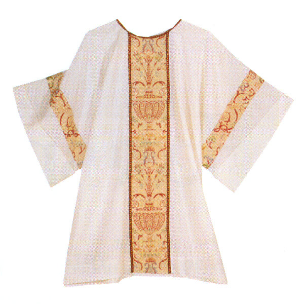 Galloon Edged Tapestry Deacon Dalmatic