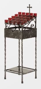 Votive Candle Light Stand - Wrought Iron