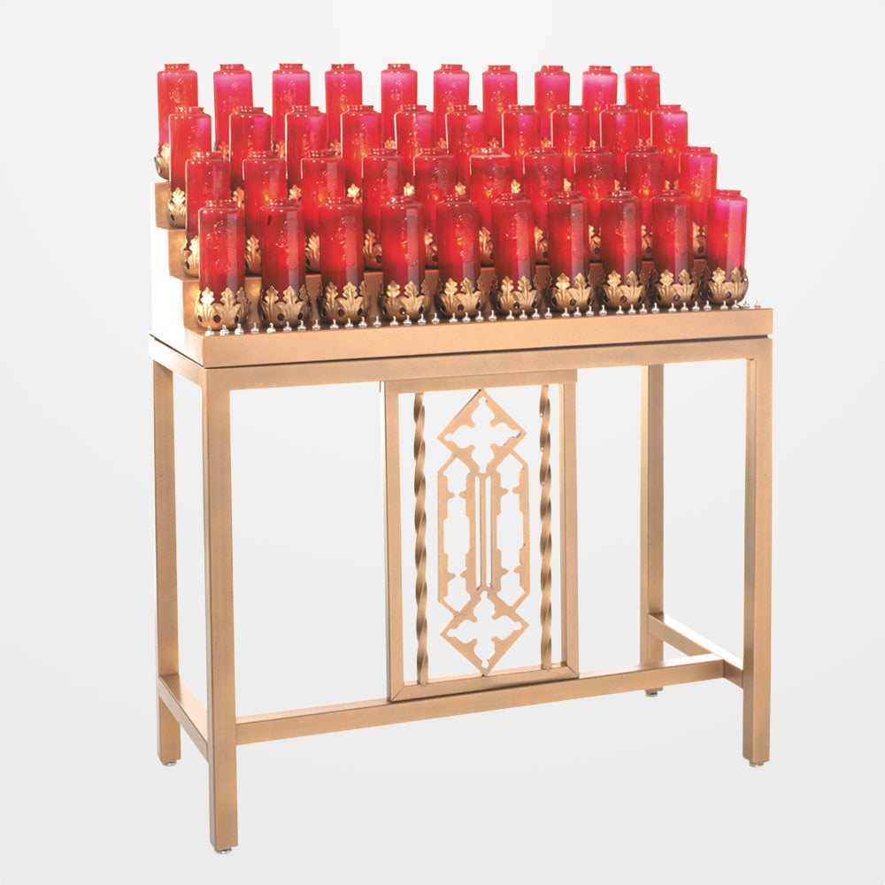 Electric/Electronic Candle Votive Light Stand - 40 Lite