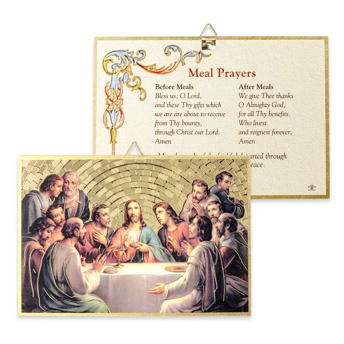 4" x 6" Gold Foil Mosaic Plaque - Various Devotions