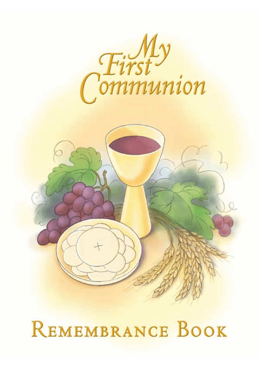 My First Communion Remembrance Book