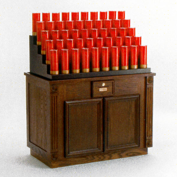 Votive Candle Light Stand - Cabinet Style