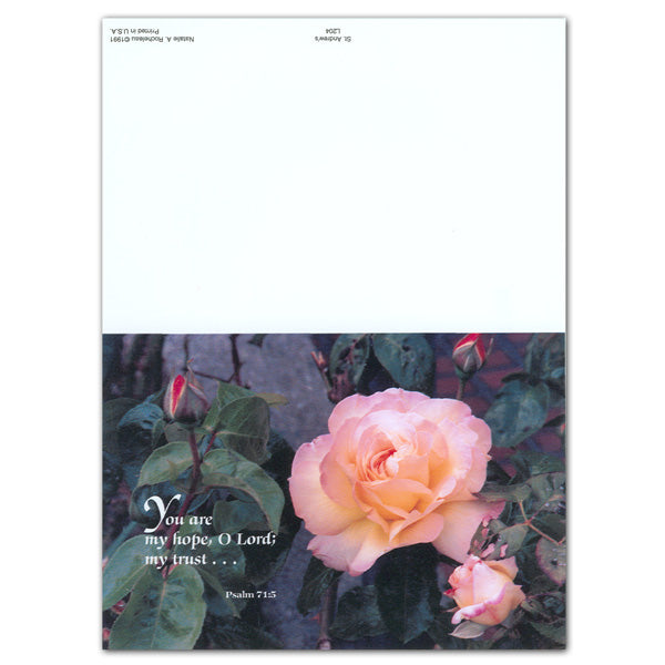"You are my Hope..." Intention/Living Mass Card - 50/box