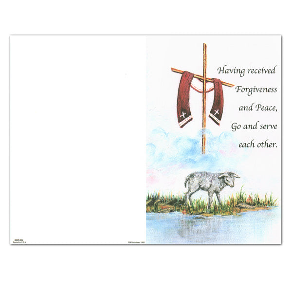 Reconciliation Bulletin - Oil Painting - 100/pack