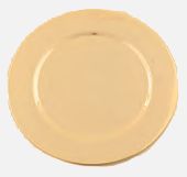 Dish/Well Paten Only - 24 Kt Gold Plate - 4 1/2" Dia