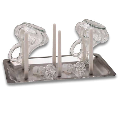 Cruet Drainer - Stainless Steel - 6 1/2˝ x 10˝