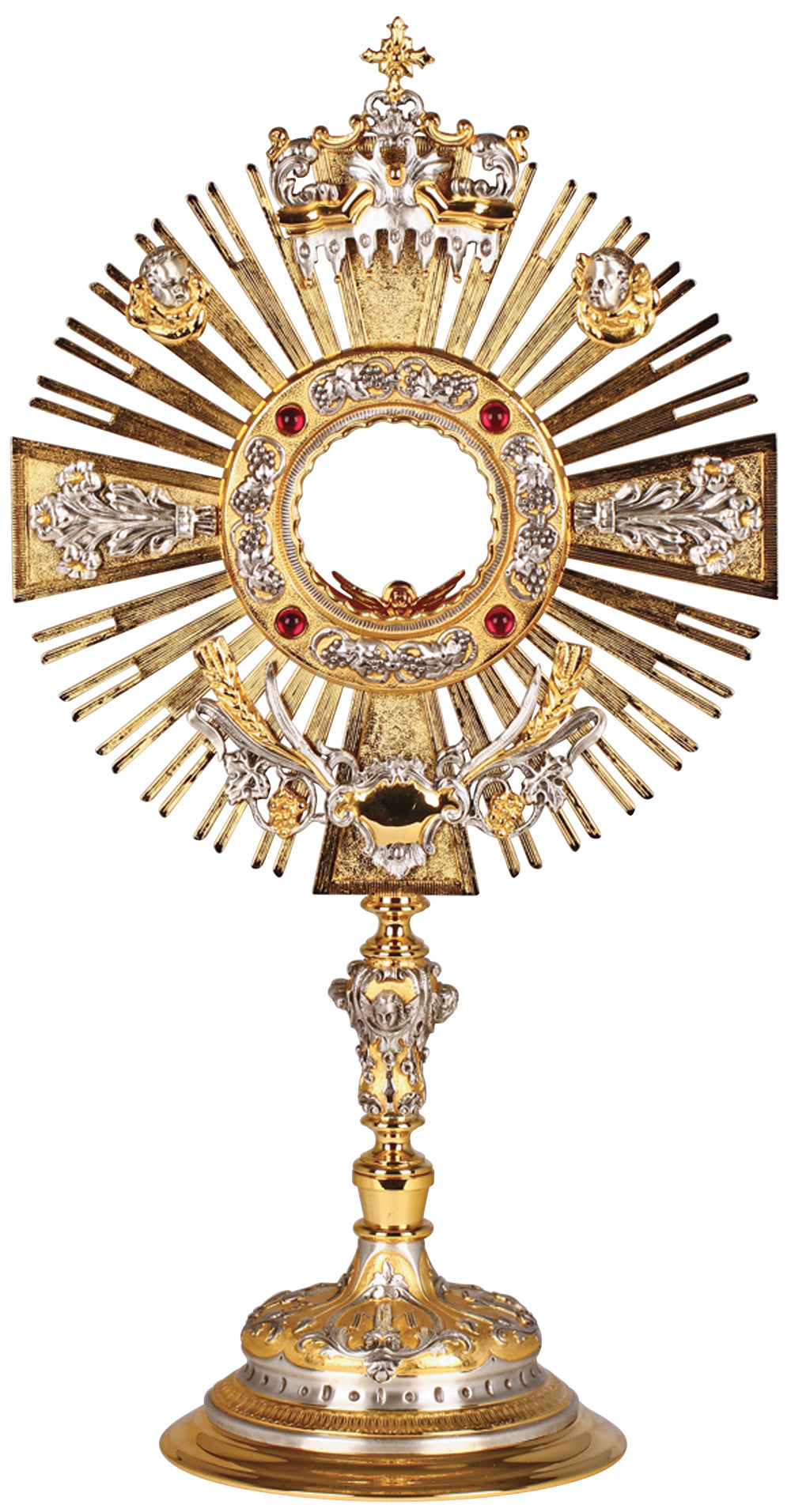 Monstrance - Silver/Gold Plated - 20 1/2"
