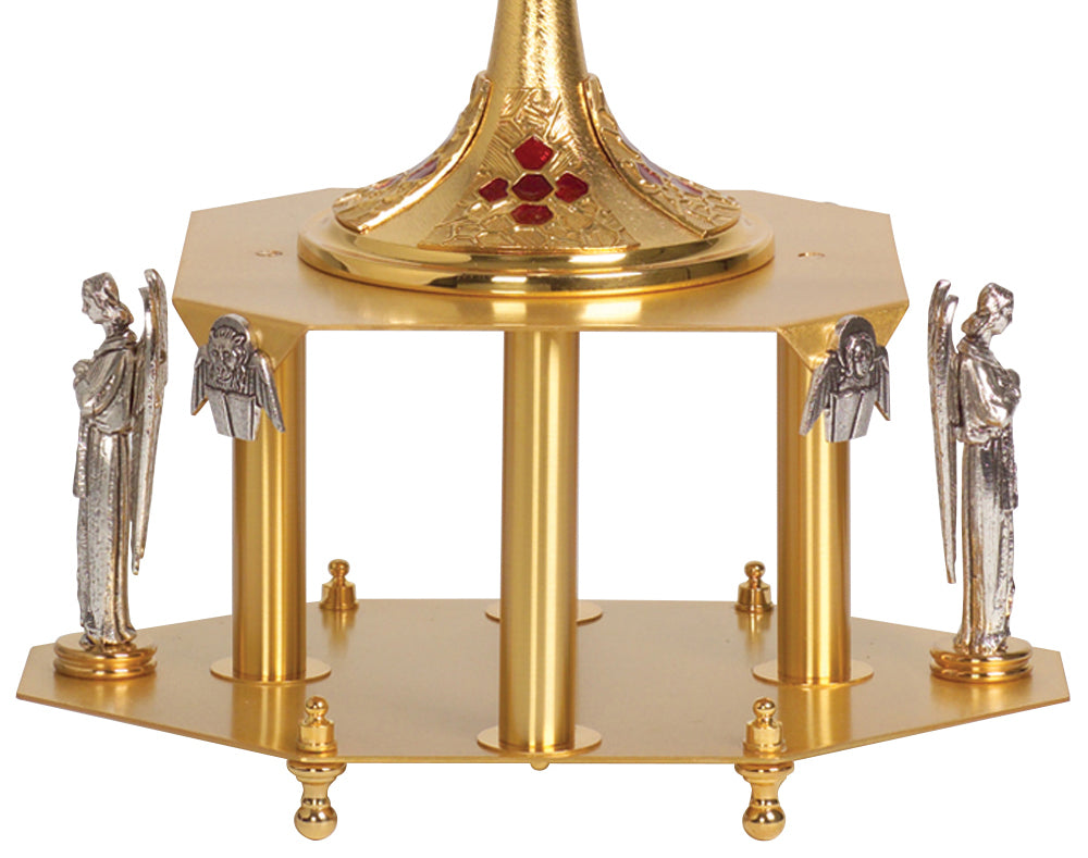 Thabor - Monstrance Stand - Angels & Evangelists - 7" Ht